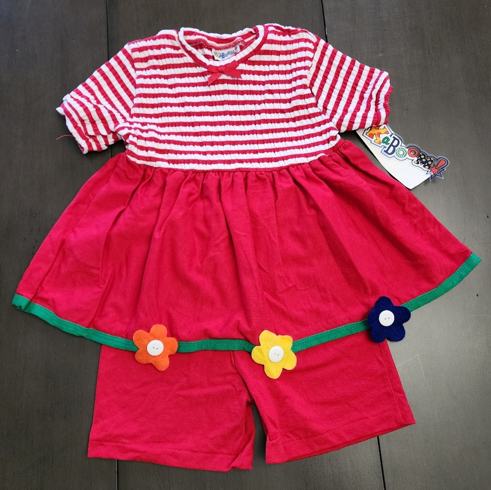 Kaboom 2pc Short Sleeve and Short Set Size 6